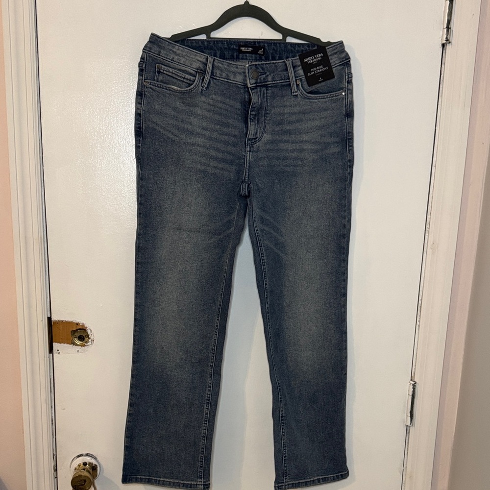 Blue Denim Jeans simply Vera Vera Wang